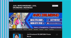 Desktop Screenshot of antodrumband.com